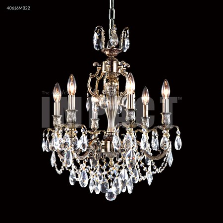 James R Moder Brindisi 6 Arm Chandelier 40616S0T